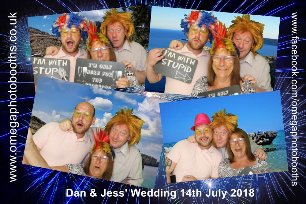 Dan & Jess' wedding | View more photos from the event at gallery.omegaphotobooths.co.uk/u/Omega-Photobooths/Dan-Jess-wedding